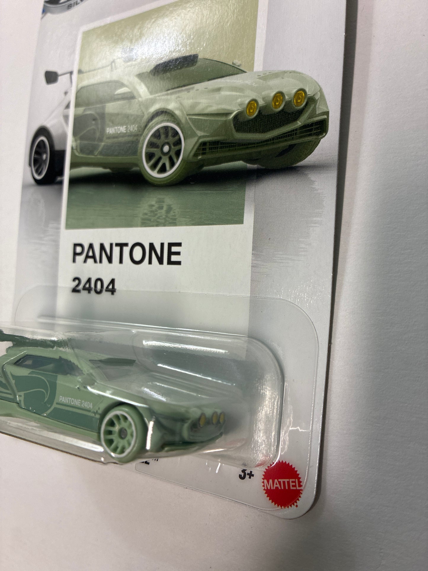 Hot Wheels 1/64 Silver Series Pantone #2404 Rally Finale Green - JKY54