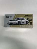 Pop Race 1/64 TDE Thailand Diecast Expo 2025 Mazda RX7 RE-Amemiya Widebody White