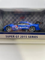 Ebbro 1/43 Nissan Calsonic Impul GT-R Super GT500 2015 Rd.1 Okayama n12 Blue