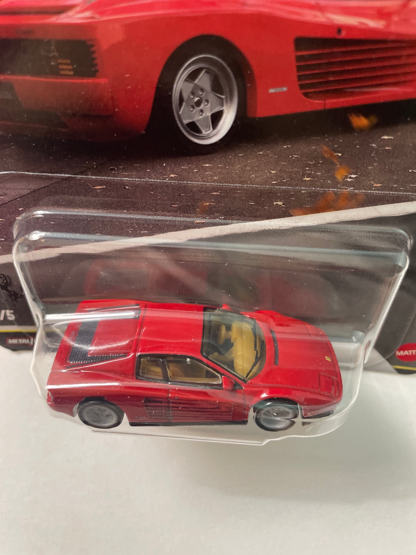 Hot Wheels 1/64 Car Culture Modern Classics 2026 Mix S Ferrari Testarossa Red - JKF00