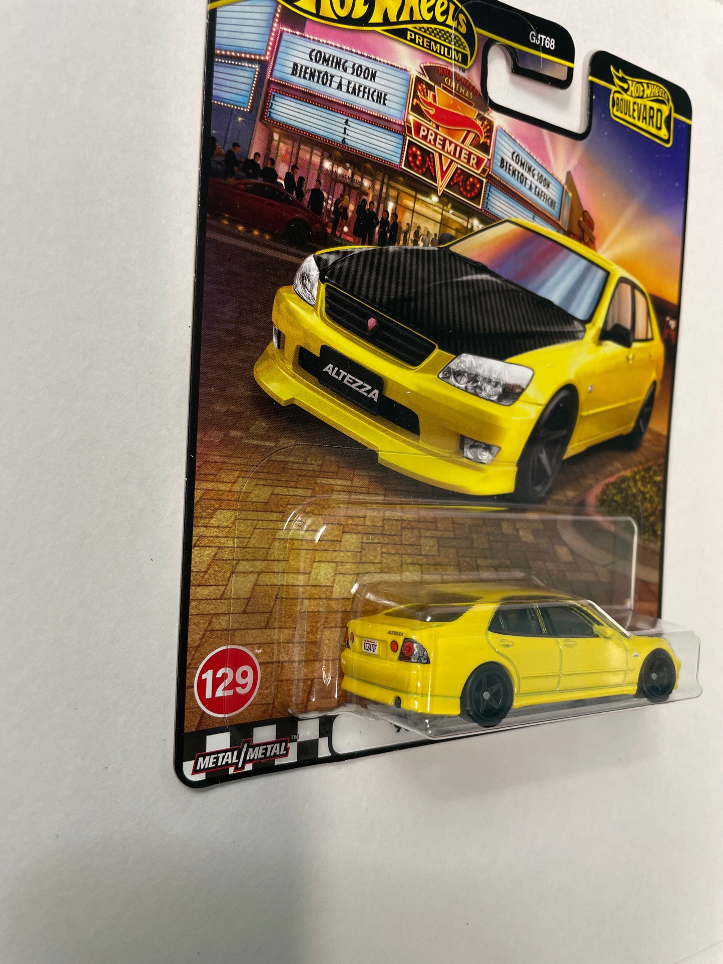 Hot Wheels 1/64 2025 Boulevard Mix C '98 Toyota Altezza Yellow
