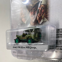 *Chase* Greenlight 1/64 Norman Rockwell Series 5 1945 Willys MB Jeep Green