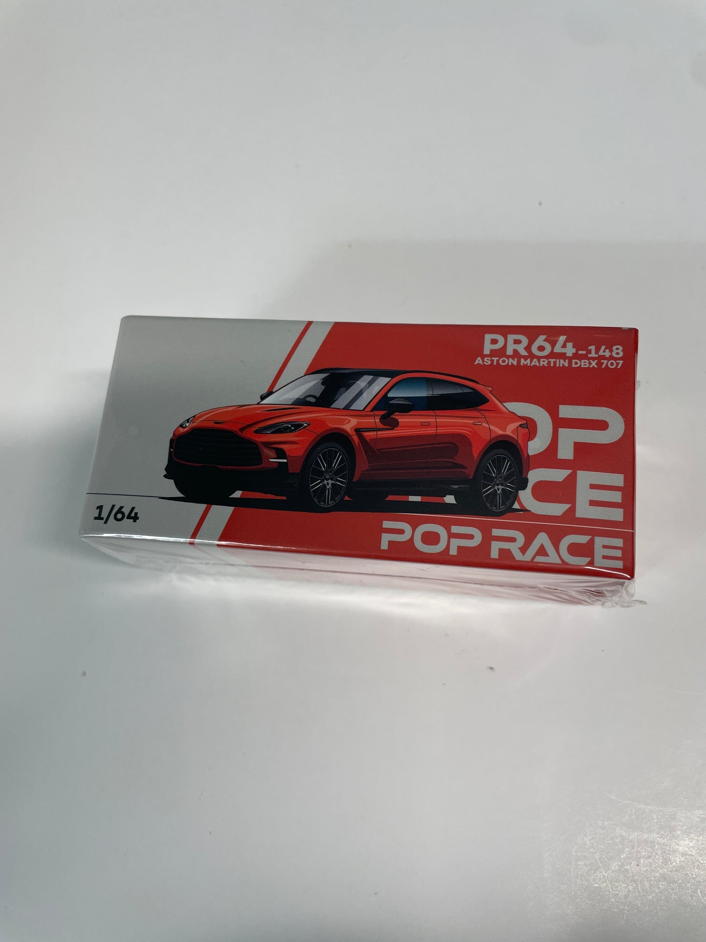 Pop Race 1/64 Aston Martin DBX 707 - Cosmo Orange - PR64-0148