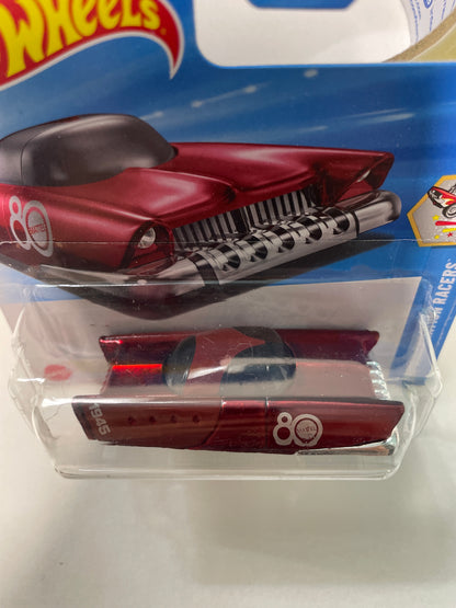Hot Wheels 1/64 Mattel Dream Mobile Short Card Red - Damaged Box