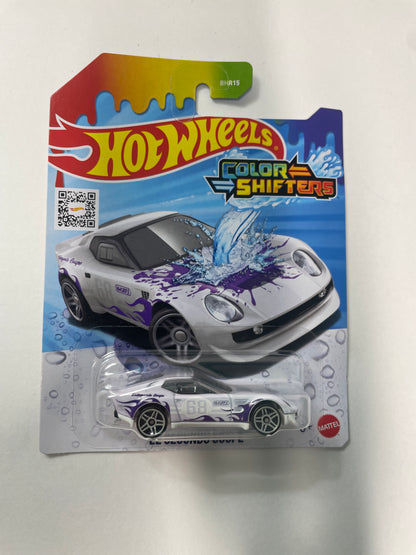 Hot Wheels 1/64 Color Shifters El Segundo Coupe White & Purple