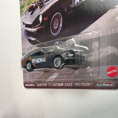 Hot Wheels 1/64 Pop Culture Roadkill Rotsun Custom ‘71 Datsun 240Z (Rotsun) Black