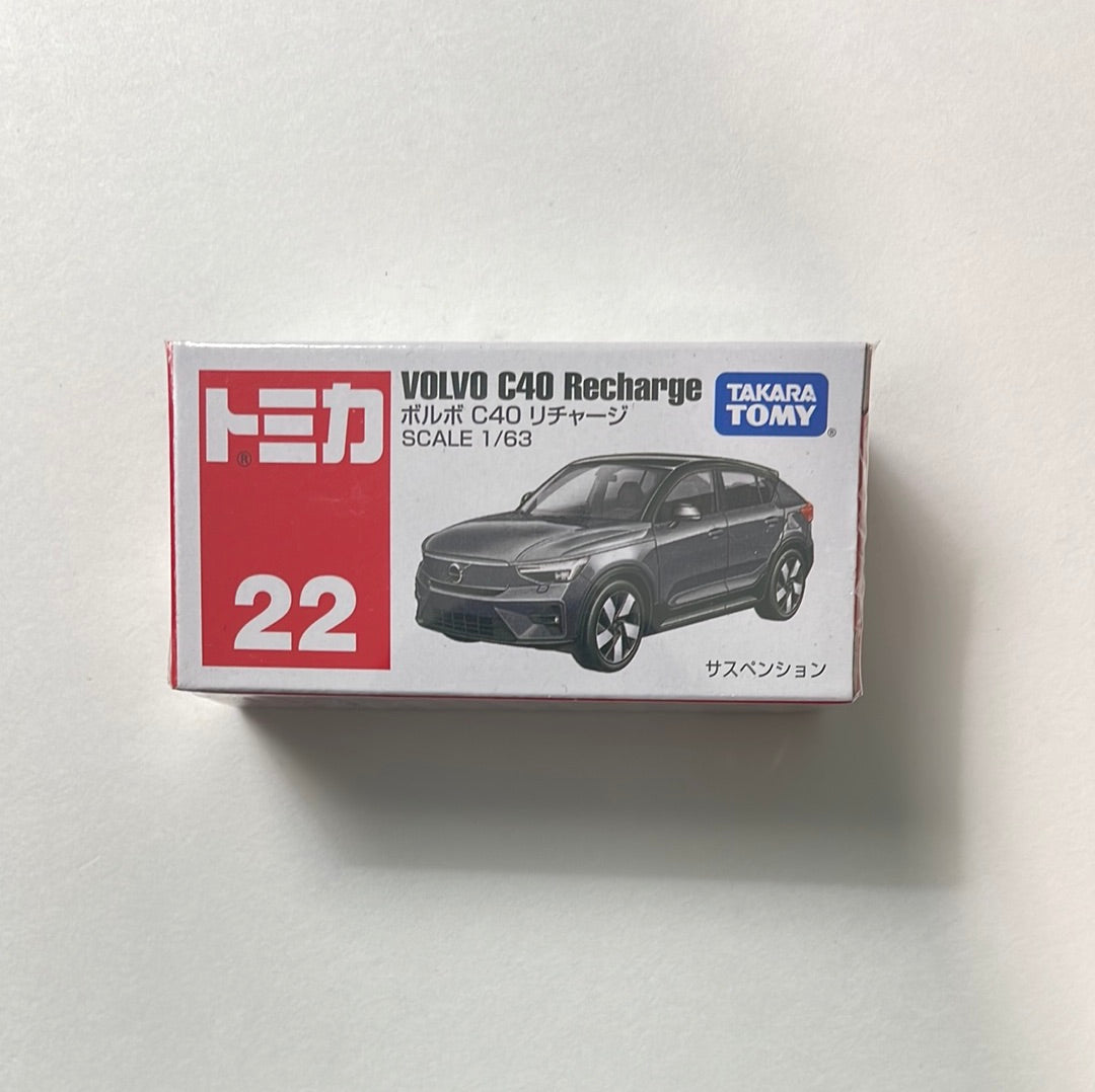 1/64 Tomica No.22 Volvo C40 Recharge Grey