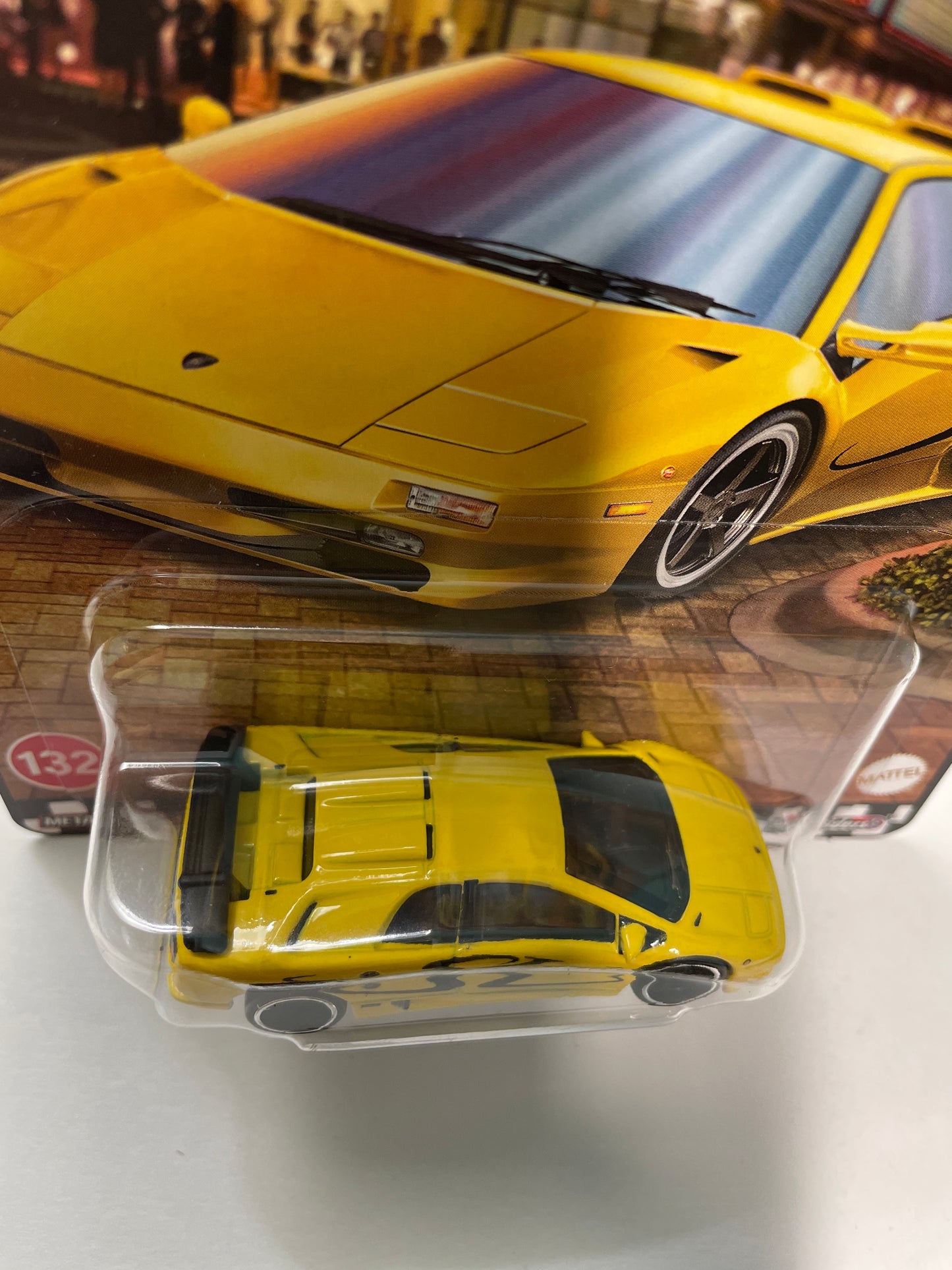 Hot Wheels 1/64 2025 Boulevard Mix D '95 Lamborghini Diablo SV Yellow - JBL13