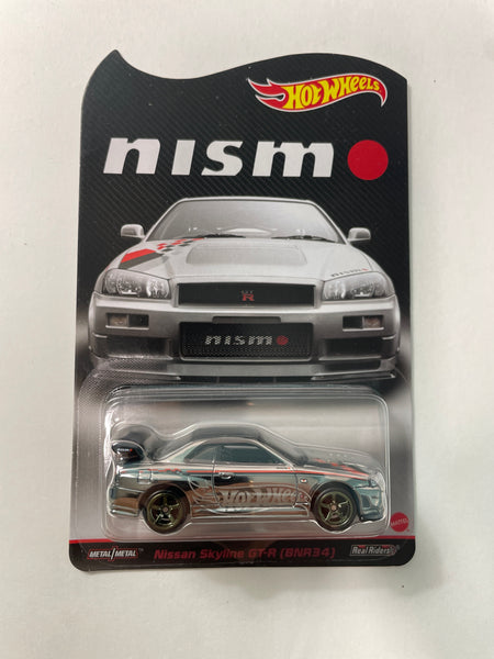 Hot Wheels 1/64 RLC Nissan Skyline GT-R (BNR34) Silver #20930