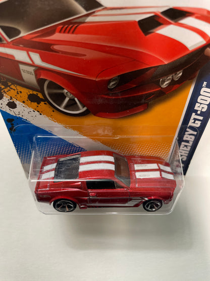 Hot Wheels 1/64 ‘67 Shelby GT-500 Red & White - Damaged Box