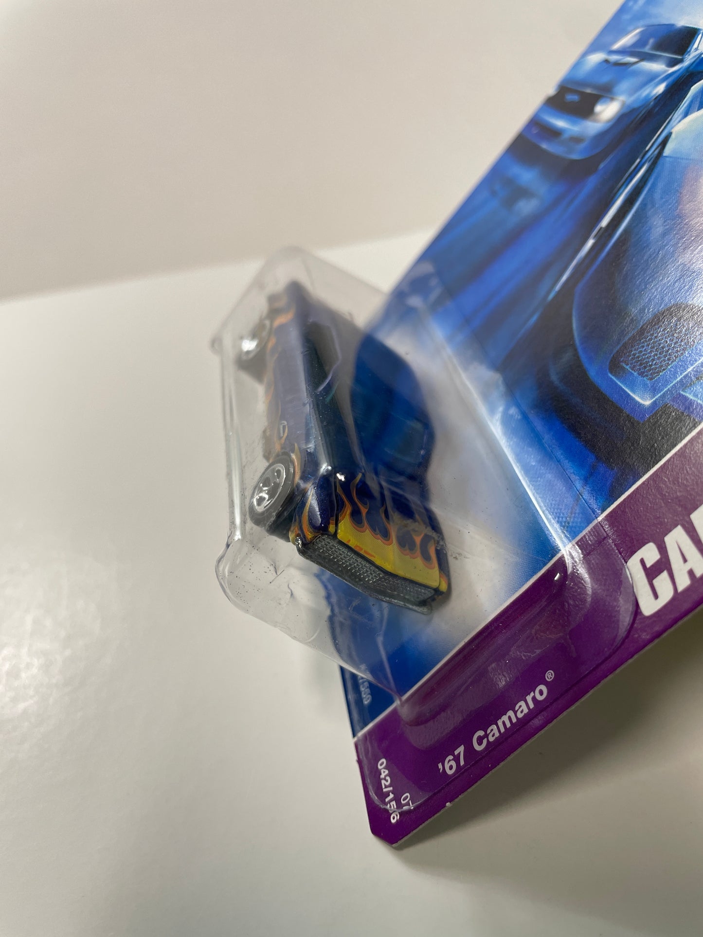 Hot Wheels 1/64 '67 Camaro Blue