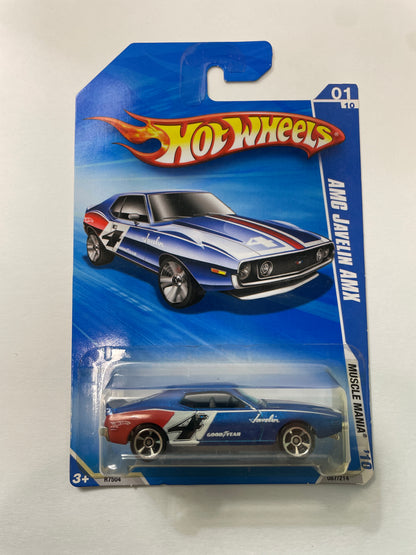 Hot Wheels 1/64 AMC Javelin AMX Blue
