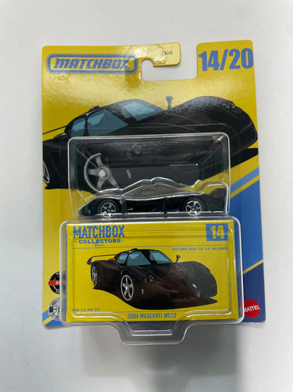Matchbox Collectors 1/64 2004 Maserati MC12 Black - JJW07
