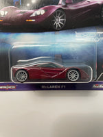 Hot Wheels 1/64 Car Culture Exotic Envy McLaren F1 Red