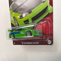 Hot Wheels 1/64 Fast And Furious Series 1 The Fast And The Furious ‘95 Mitsubishi Eclipse Green