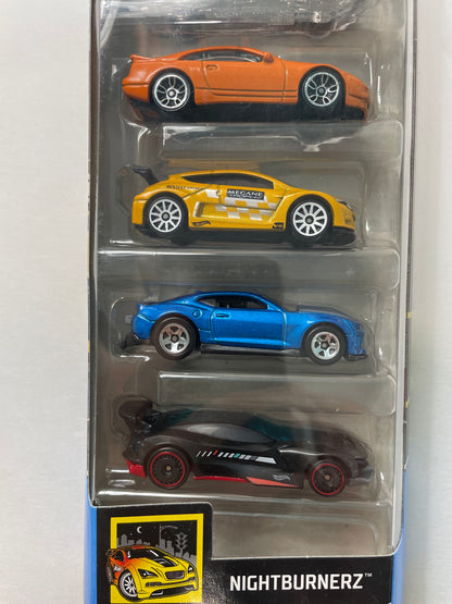 Hot Wheels 1/64 5 Pack Nightburnerz - Damaged Box