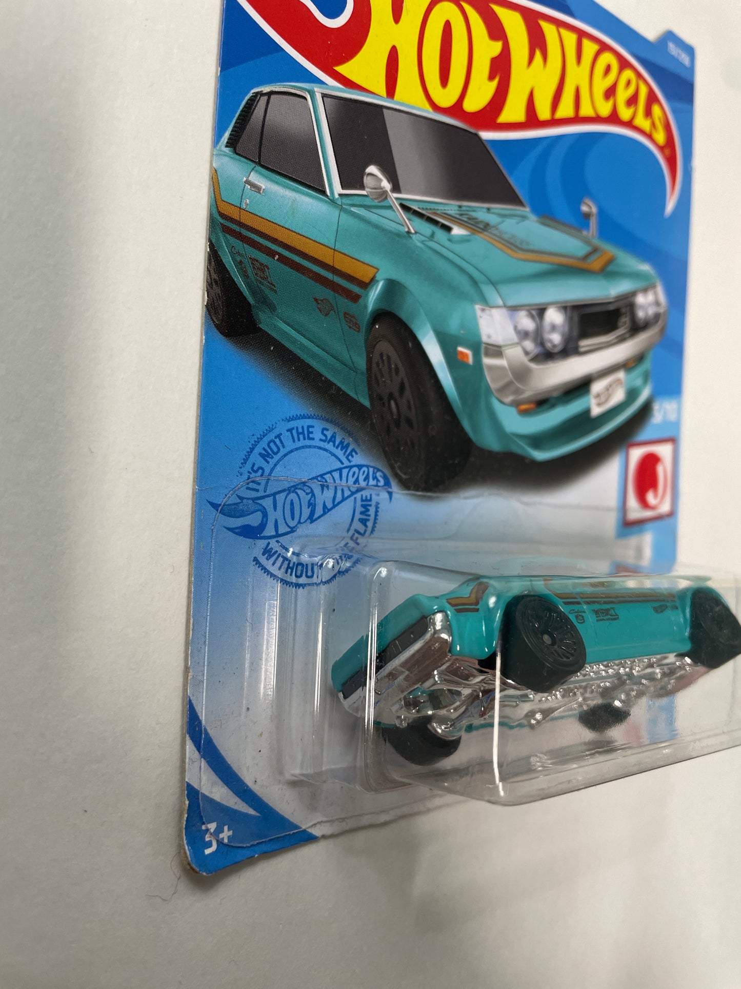 Hot Wheels 1/64 ‘70 Toyota Celica Teal - Damaged Box