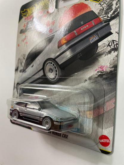 Hot Wheels 1/64 Car Culture Japan Historics 5 '88 Honda CRX Silver - JKF13