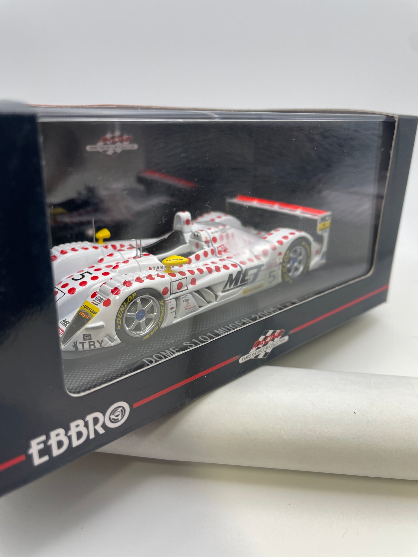 Ebbro 1/43 Dome S101 Mugen 2005 Le Mans White & Red