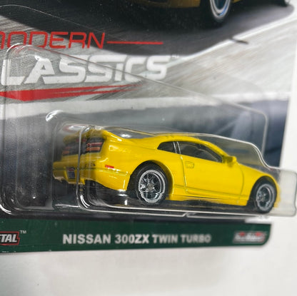 Hot Wheels 1/64 Car Culture Nissan 300ZX Twin Turbo Yellow Modern Classics