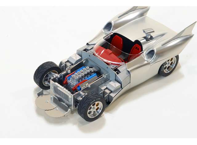 Schwyn Haas 1/18 Speed Racer Silver Metallic Version