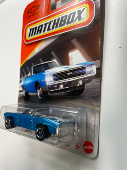 Matchbox 1/64 1969 Camaro SS 396 Blue