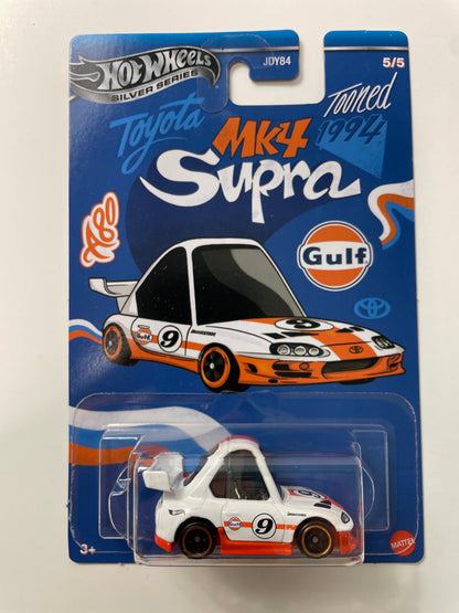 Hot Wheels 1/64 Noppo Gulf Racing Tooned ‘94 Toyota Supra White