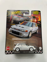 Hot Wheels 1/64 Boulevard Mazda 323 GTR White