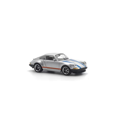 Pop Race 1/64 Porsche Singer 964 Silver - PR64-0188