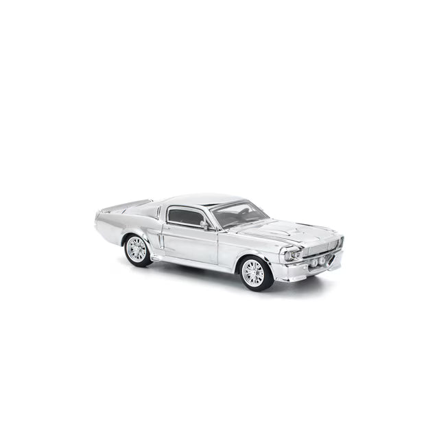 Pop Race 1/64 Ford Shelby Mustang GT500 Chrome - PR64-0312