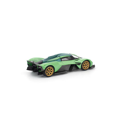 Pop Race 1/64 Aston Martin Valkyrie Iridescent Emerald Green - PR64-0269