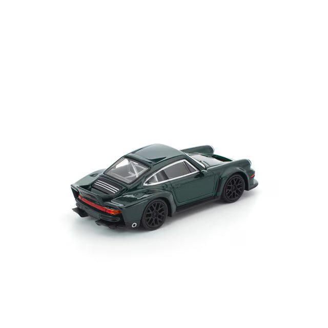 Pop Race 1/64 Singer DLS Porsche Turbo Green - PR64-0326