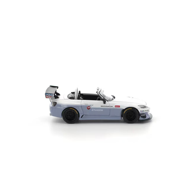 Pop Race 1/64 Pandem Honda S2000 White - Pr64-0300