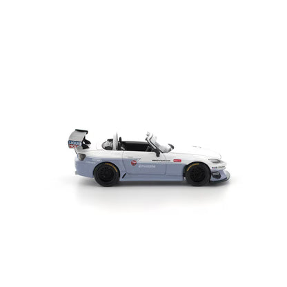 Pop Race 1/64 Pandem Honda S2000 White - Pr64-0300