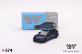 Mini GT 1/64 ABT Audi RS6-R Navarra Blue Metallic