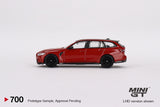 Mini GT 1/64 BMW M3 Competition Touring Toronto Red Metallic