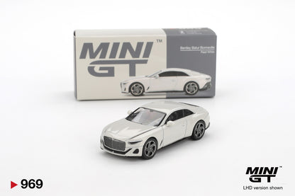 Mini GT 1/64 Bentley Batur Bonneville Pearl White - MGT00969