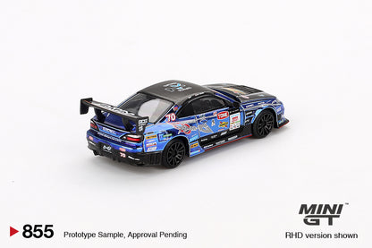 Mini GT 1/64 Nissan Silvia (S15) D-MAX #70 D-MAX Racing 2023 D1 Grand Prix Blue