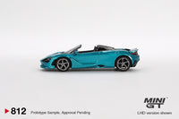 Mini GT 1/64 McLaren 750S Spider Belize Blue