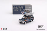 Mini GT 1/64 Range Rover 1971 British Trans-Americas Expedition (VXC-868K) Blue