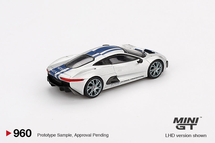 Mini GT 1/64 Jaguar C-X75 Silver
