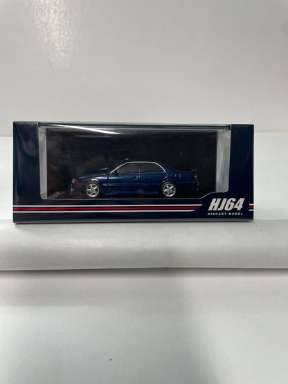 Hobby Japan 1/64 Toyota Chaser TOURER V (JZX100) 1998 Dark Blue Mica