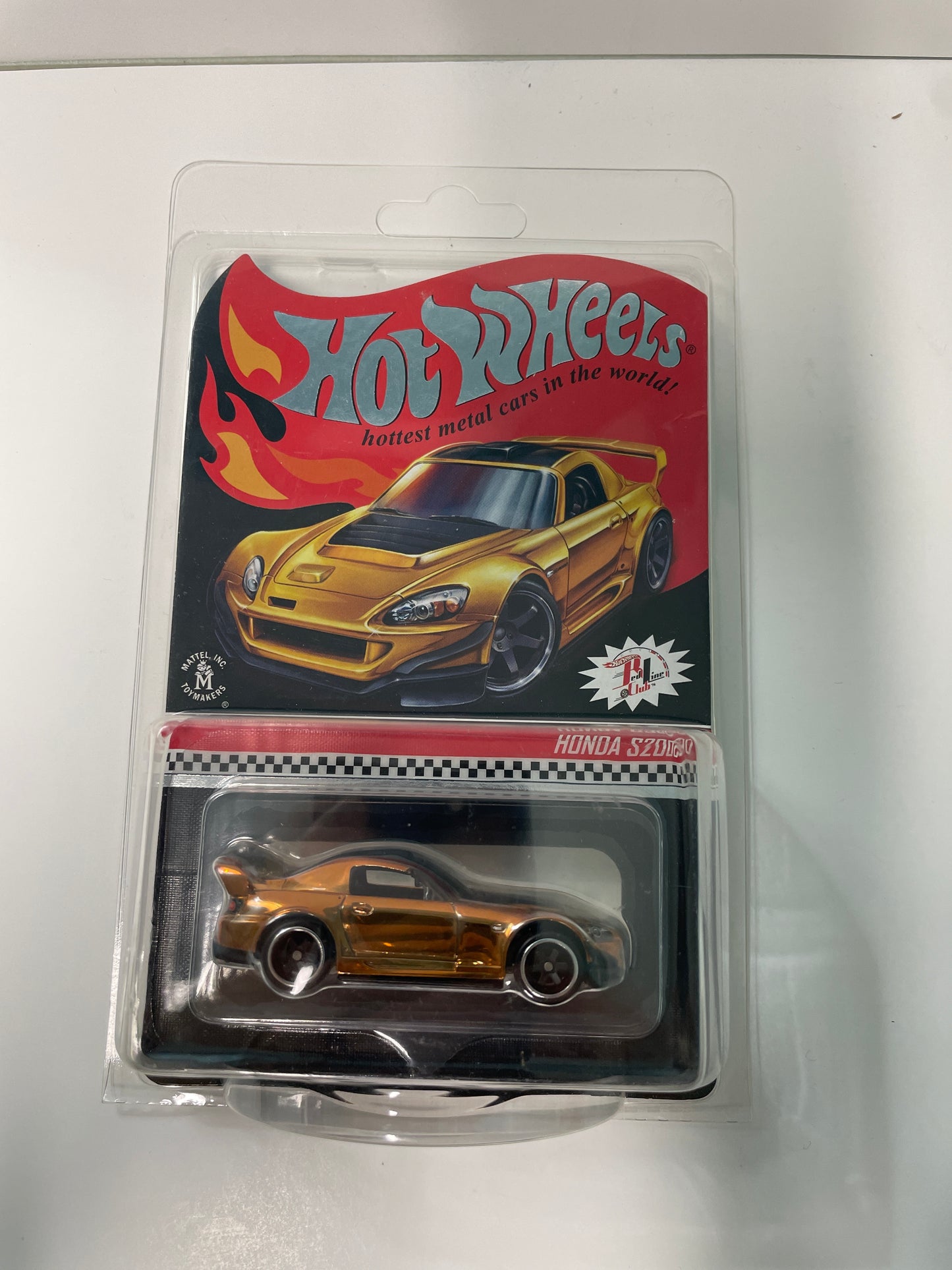 Hot Wheels 1/64 RLC Honda S2000 Orange - Damaged Card