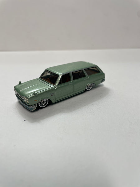 *Loose* Hot Wheels 1/64 Car Culture ‘69 Nissan Skyline C10 Van Green