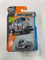 Matchbox 1/64 Meter Made Police Silver - Damaged Card