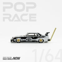 Pop Race 1/64 Nissan Skyline C210 Bosozoku Style Black