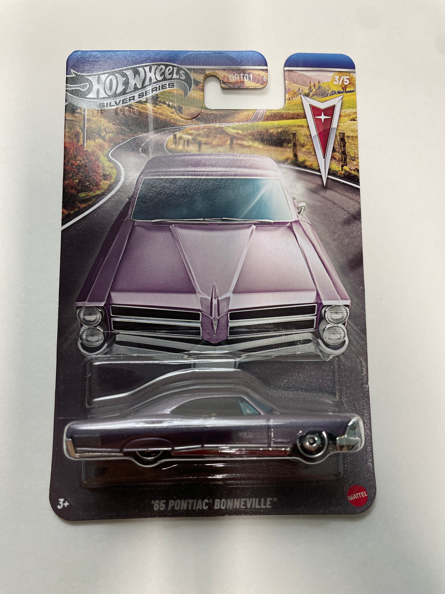 Hot Wheels 1/64 Silver Series Pontiac '65 Pontiac Bonneville Purple - JKY12