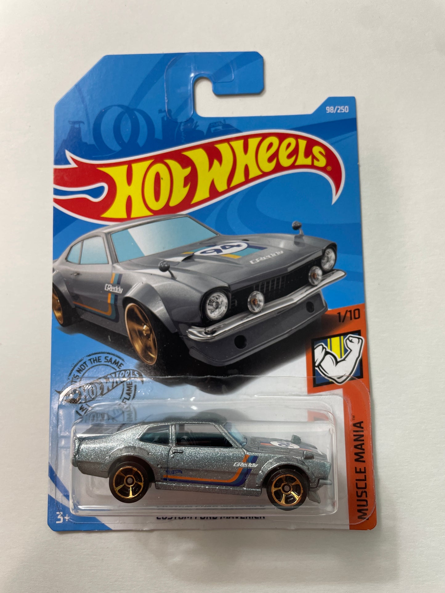 Hot Wheels 1/64 Custom Ford Maverick Grey