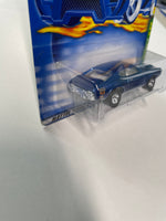 Hot Wheels 1/64 Treasure Hunt Olds 442 Blue