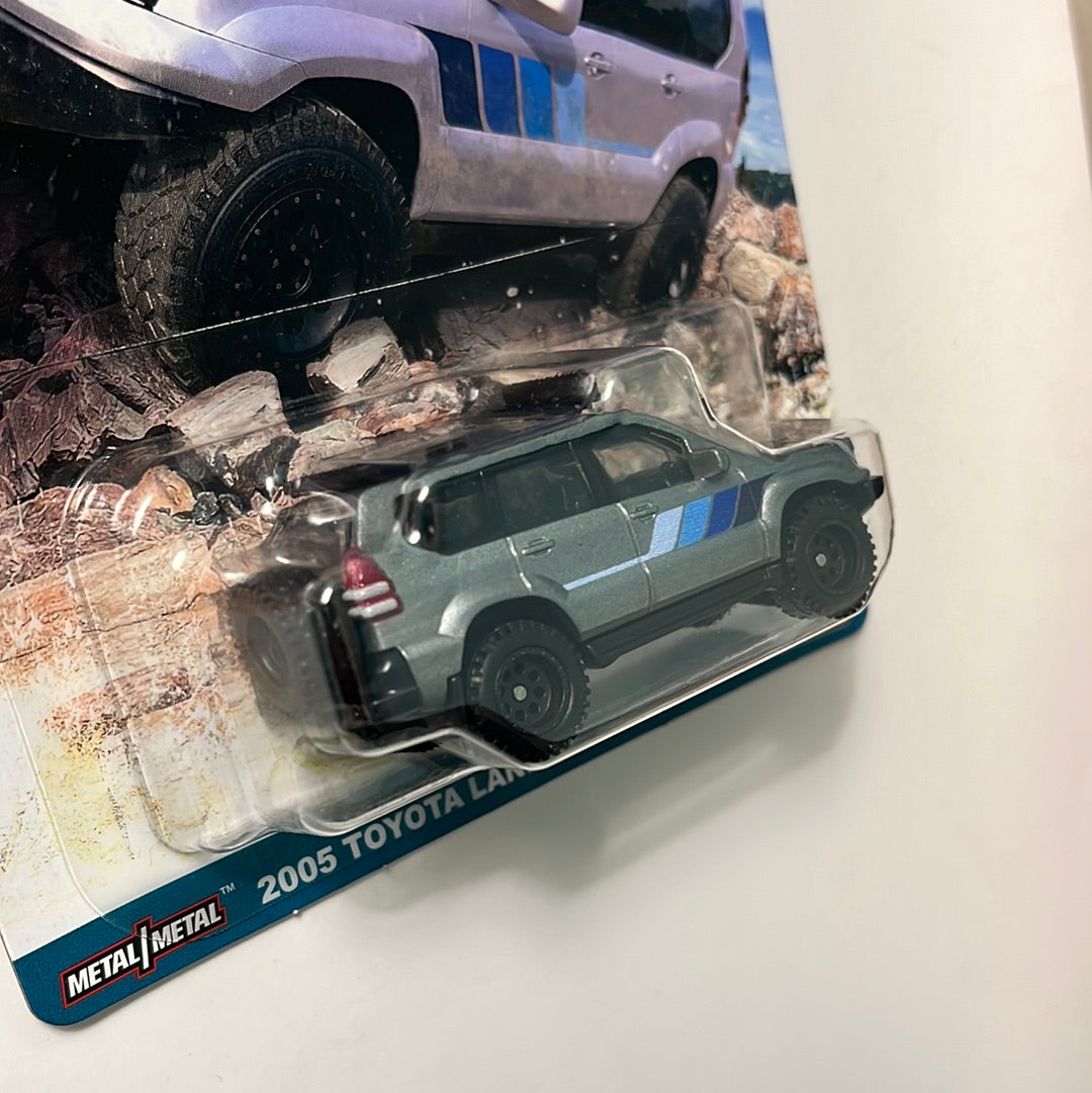 Hot Wheels 1/64 Car Culture Off Road 2005 Toyota Land Cruiser Prado